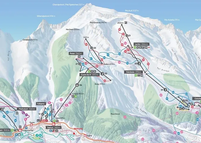 Casa Tresch Bis 5 Pers Sedrun